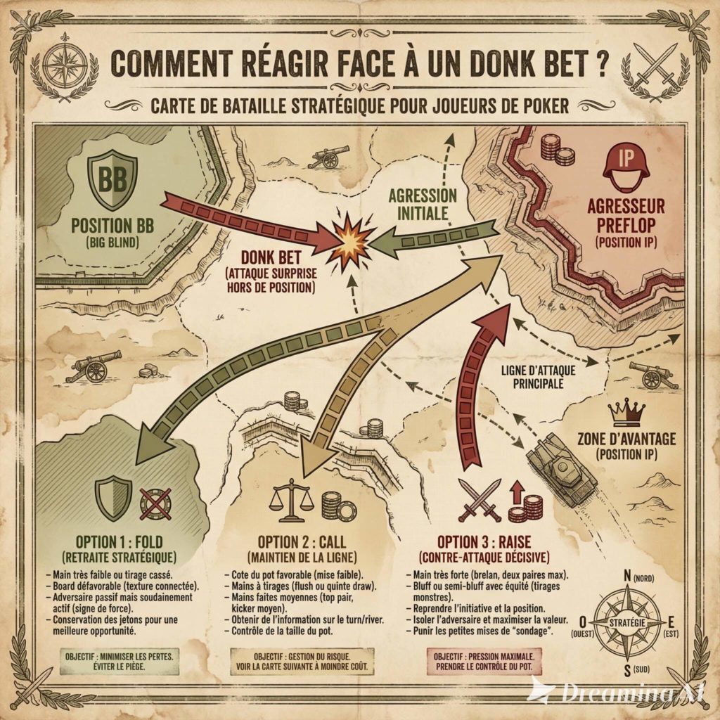 Qu'est-ce qu'un Donk Bet? 3 comment reagir face a donk bet