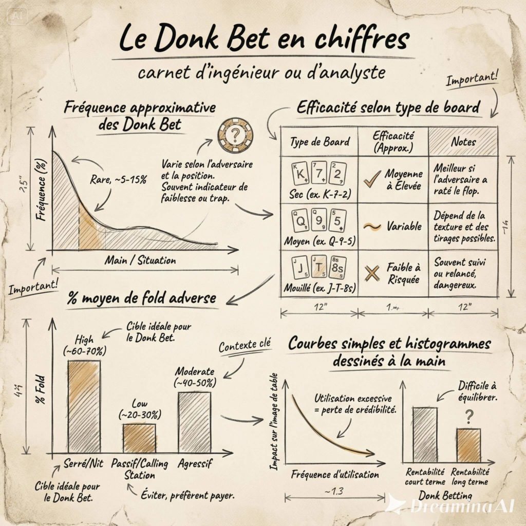 Qu'est-ce qu'un Donk Bet? 4 donk bet stat
