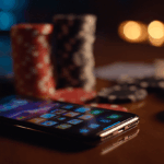 joueur jonglant entre table de poker et mini‑jeux sur smartphone