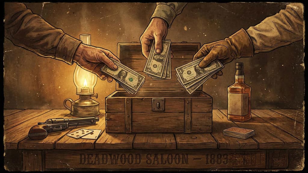 Les derniers cow-boys : l’odyssée sauvage des Texas Rounders 5 deadwood saloon